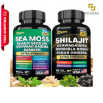 Zoyava Dynamic Vitality Bundle – Sea Moss 7000mg, Black Seed Oil 4000mg/ Shilajt