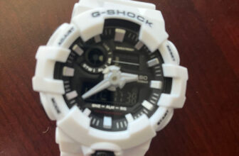 Casio G Shock Model 5146 5425 Analog Digital Watch White