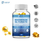 Magnesium Glycinate + Zinc-High Absorption, Improved Sleep, Bone Health, Vitamin