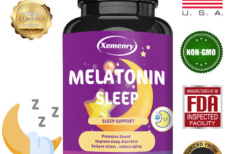 Melatonin 60mg – Sleep Support, Regulate Sleep Cycle, Extend Sleep Time