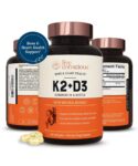 Vitamin K2 MK7 with D3 Supplement | Bone & Heart Health Support – Patented Vi…