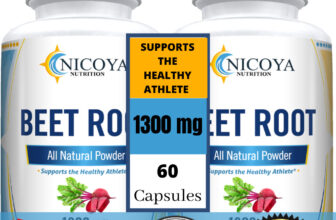 Beet Root Capsule Nitric Oxide-Healthy Circulation, Stamina, Pre Workout  2 Pack