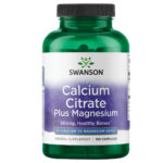 Swanson Calcium Citrate Plus Magnesium 150 Capsules