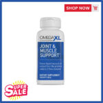 OmegaXL Joint Support Supplement – Natural Muscle Support, 300 softgel capsules