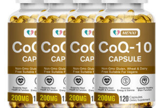 120/240/480Pcs Coenzyme Q-10 CoQ10 Capsules 200mg Heart Health Energy Support