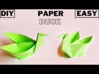 How To Make Paper Duck | Origami Swan Easy | Origami Bird | Paper Bird | Waterfowl #shorts #ytshorts