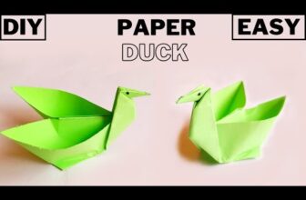 How To Make Paper Duck | Origami Swan Easy | Origami Bird | Paper Bird | Waterfowl #shorts #ytshorts