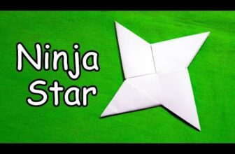 How to make a Paper Ninja Star (Shuriken) – Easy Origami