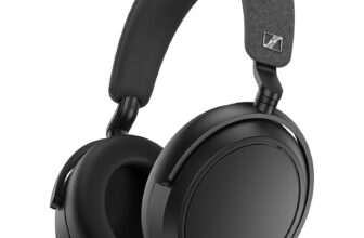 Sennheiser MOMENTUM 4 Noise-Canceling Wireless Over-Ear Headphones – Black