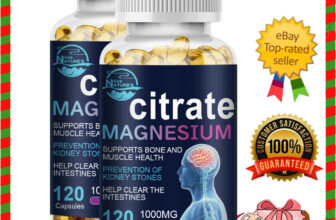 Magnesium Citrate 1000mg Capsules Super Strong Effective Vegan Capsules 240pills