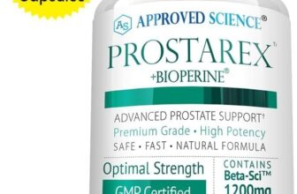 Approved Science PROSTAREX Natural Prostate Support 270 Capsules Large Bottle