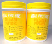 Vital Proteins Collagen Peptides Lemon 26.5 Oz each TWO PACK 4/10/25 Exp.