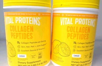 Vital Proteins Collagen Peptides Lemon 26.5 Oz each TWO PACK 4/10/25 Exp.