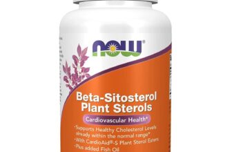 NOW FOODS Beta-Sitosterol Plant Sterols 90 Softgels