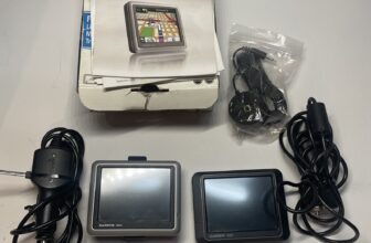 Garmin NUVI 1100 3.5-Inch Portable GPS Navigator & The NUVI 205 GPS Mixer Lot