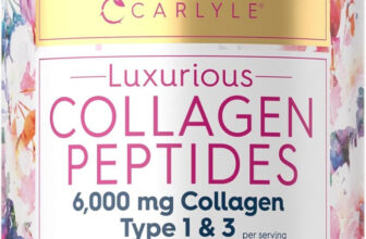 Carlyle Collagen with Vitamin C | 6000Mg | 120 Caplets | Multi Collagen Peptide