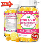 Collagen gummies – containing biotin, zinc, vitamins C and E