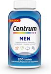 Centrum Men Multivitamins with Vitamin D3, B Vitamins and Antioxidant – 200ct