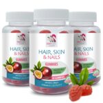 Balanced complexion – HAIR, SKIN & NAILS – Silky tresses 3 Bottles 180 Gummies