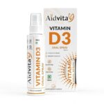 Aidvita Vitamin D3 Oral Spray | 100% Vegetarian | Sugar and Gluten Free +