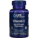 Life Extension Vitamin C and Bio-Quercetin Phytosome 60 Veg Tabs