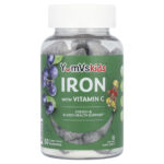 Iron with Vitamin C Gummies, Grape, 60 Gummies