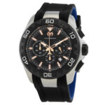 Technomarine UF6 Chronograph Date Quartz Black Dial Men’s Watch TM-622002