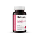 N Satvam Vitamin B12 Supplement Suitable for Men and Women 60 Veg Tablets)