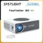 Touyinger Q11 projector new 18000 lumens 700 ANSI 4K 1080p Full HD electronic auto focus Android 12.0 smart home cinema Beamer