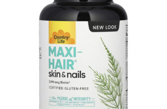 Country Life Maxi-Hair 90 Tablets Gluten-Free, GMP Quality Assured , Milk-Free,