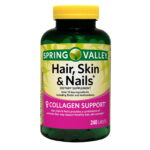 Hair, Skin & Nails Caplets Dietary Supplement, 240 Count