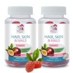 Silky shine – HAIR, SKIN & NAILS – Shiny locks 2 Bottles 120 Gummies