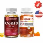 500mg CoQ10 Gummies Natural Heart Health Support – High Absorption Coenzyme Q10