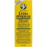 Lydia Pinkham Menstruation & Menopause Nutritional Support Liquid 16oz