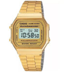 CASIO A168WG MEN’S GOLD TONE STAINLESS STEEL DIGITAL WATCH Unisex Vintage