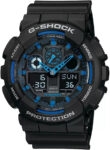 Casio Men’s G-Shock Analog & Digital Black Quartz Watch – GA-100-1A2DR NEW