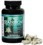 Seatrition 12 Seaweed Blend 550mg Thyroid 2 mth supply Sea Moss 180 Veg Capsule