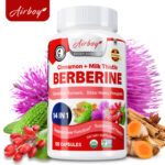 Premium Berberine HCL – Healthy Cholesterol, Lower Blood Glucose, Heart Support