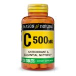 Mason Natural Vitamin C 500 mg – Antioxidant and Essential Nutrient, 250 Tablets