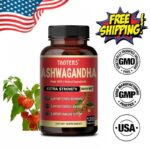 Ashwagandha Root Herbal Supplement 5200mg (30 To 120 Capsules)