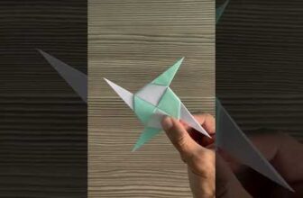 DIY | How To Make A Paper Shuriken | Easy Origami 🥷🌟 #shorts #easy #cool #ninja