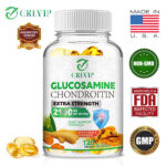 Glucosamine Chondroitin 2100mg – Turmeric, MSM – Triple Strength Joint Support