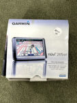 Garmin Nuvi 265WT Bundle, Car, USB, & FM Cord, Case, Manual, and Box, Working.