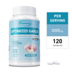 Optimized Garlic 1200mg – Heart Health Support, Cholesterol Levels Support