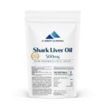 Shark Liver Oil 500mg Softgels High content of Squalene and Alkylglycerols