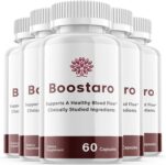 5 Pack – Boostaroo Healthy Blood Flow Support Pills, Extra Strength-300 Capsules