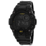 Timex UFC Rematch Shock Resistant Quartz Digital Black Dial Men’s Watch