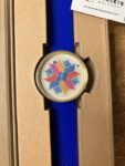 Projects Watches Phulkari Watch 40mm Watch Silicone Blue Band