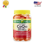 New Spring Valley CoQ10 Adult Gummies, 200 mg, 60 Count Free Shipping