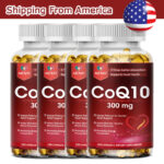 CoQ-10 120 Capsules Coq10 Co Q10 300mg Coenzyme Heart Support Supplement